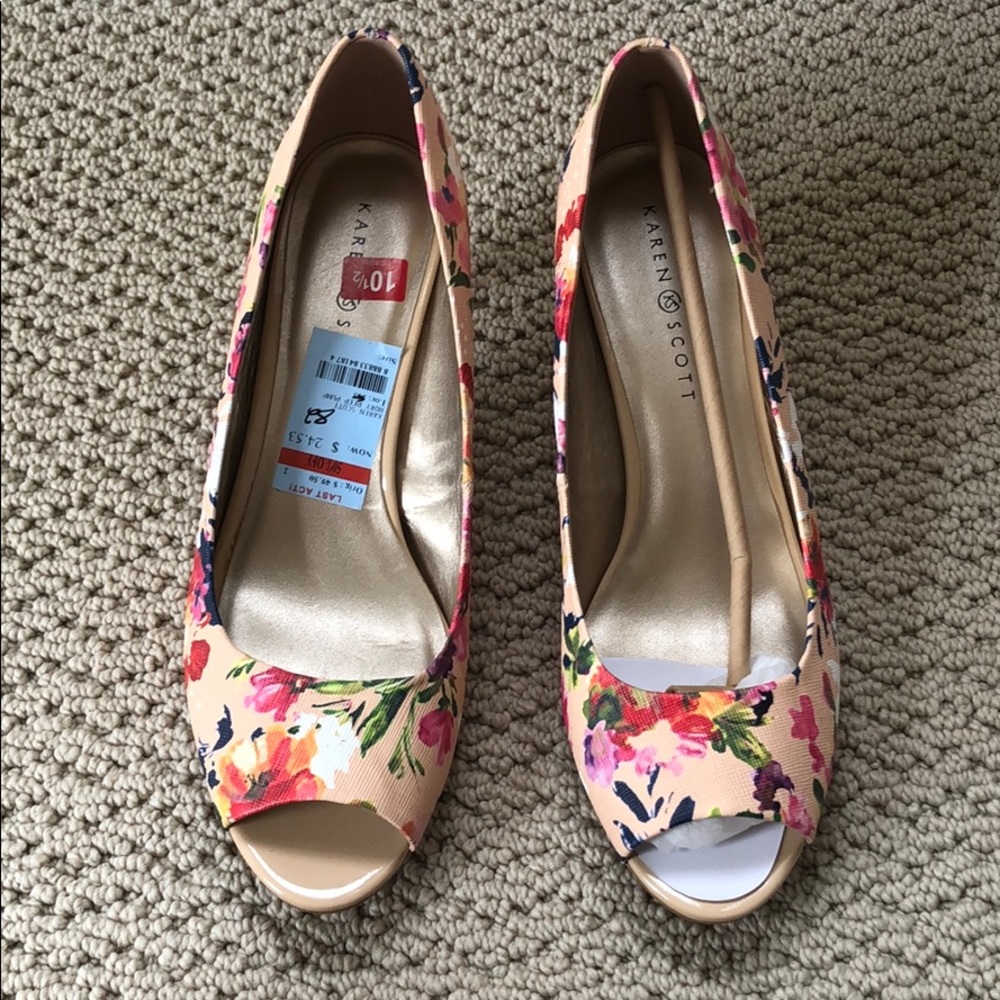 Floral Heels